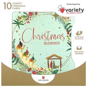 Xmas Boxed Cards - 10 Cards/Pack