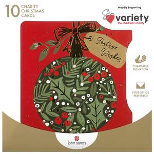 Xmas Boxed Cards - 10 Cards/Pack