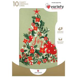 Xmas Boxed Cards - 10Cards/pack