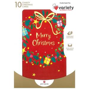 Xmas Boxed Cards - 10Cards/pack