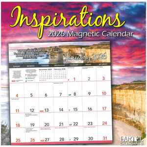 2026 Magnetic Wall Calendar - Inspirations