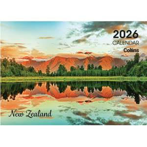 Daily Essentials: 2026 Wall Calendar New Zealand