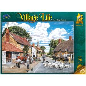 Jigsaw Puzzle 1000 Pcs Village Life - The Village Farrier
