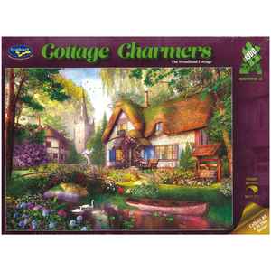 Jigsaw Puzzle 1000 Pcs Cottage Charmers - The Woodland Cottage