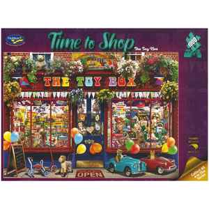 Jigsaw Puzzle 1000 Pcs Time To Shop - The Toy Box