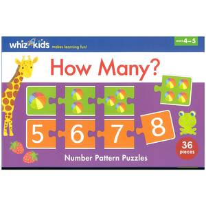 Jigsaws 1: Whiz Kids - How Many? Puzzle 36 Pieces