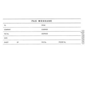 Fax Message