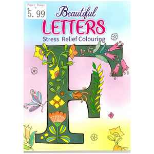 Books 1: Colouring Books - Beautiful Letters