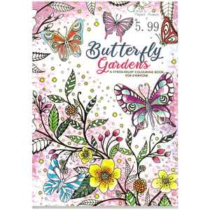 Books 1: Colouring Books - Butterfly Gardens