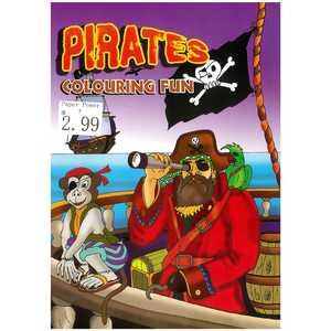 Colouring Book - Pirates
