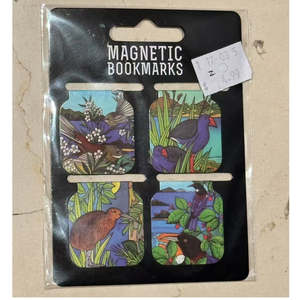 Travel Accessories Souvenirs: Magnetic Bookmarks - New Zealand 4pc