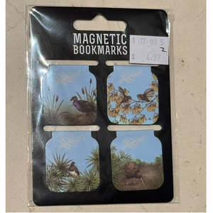 Magnetic Bookmarks - New Zealand 4pc