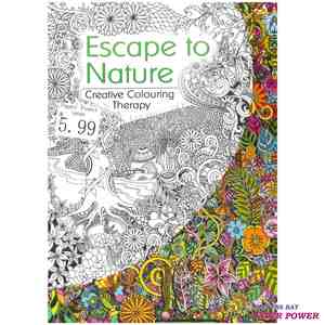 Books 1: Colouring Books - Escape To Nature
