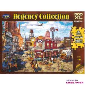 Jigsaws 1: Life In The Old West - Regency Collection 500XL
