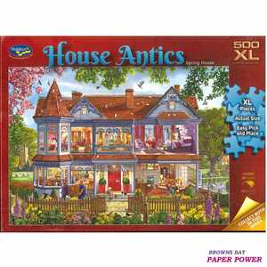 Jigsaws 1: Spring House - House Antics 500XL