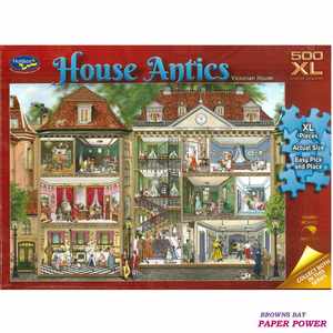 Jigsaws 1: Victorian House - House Antics 500XL