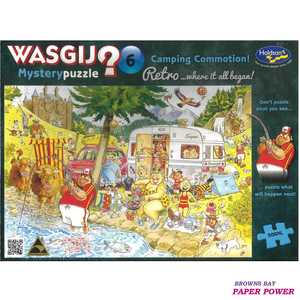 Jigsaws 1: Camping Commotion - Wasgij Mystery 6 - 500xl