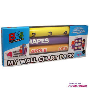 Childrens Books: My Wall Chart Pack Preschool