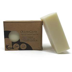 Eco Soap: Ocean Clean - Colloidal Oatmeal & Marlborough Sea Salt with Bergamot Essential Oil