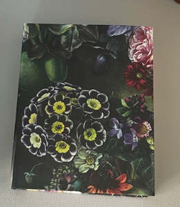 Woodlands Creations Notebooks: Black Flowers Notebook