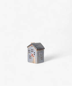 Tea Light Village: Saint Malo Tea Light House with Buoy Small