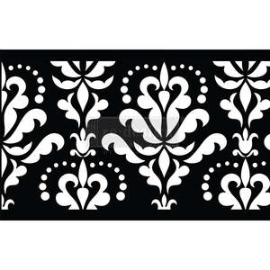 Stick & Style Stencil - DAMASK FLOURISH. 1 roll, 3 yards