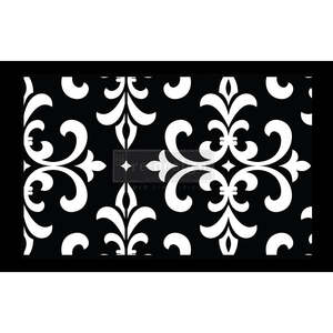 Re Design By Prima Stencil: Stick & Style Stencil - MODERN DAMASK. 1 roll, 3 yards