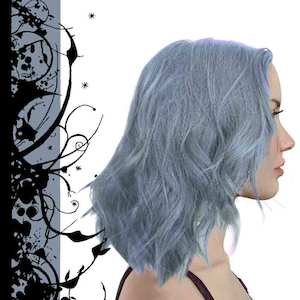 Hair Colours: Slate Silver Hair Colour