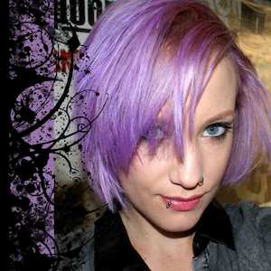 Hair Colours: Lilac Purple Hair Colour
