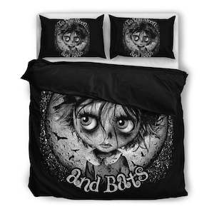 Bedding Sets: Moon and Bats Bedding Set