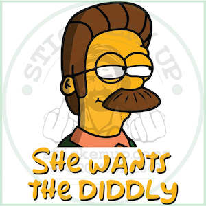 Sticker Packs: She Wants The Diddly Vinyl Sticker