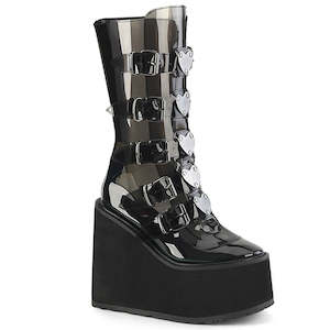 Boots 1: Swing-230 Platform Boots - Smoke TPU