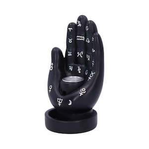 Nemesis Now: Palmistry Backflow Incense Burner - Black
