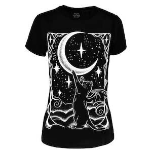 Restyle: Cat Crescent Classic T-shirt