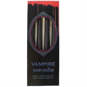 Winter Wear: Pack of 4 Vampire's Tears Candles