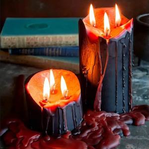 Candles N Shit: Vampire Tears Pillar Candle