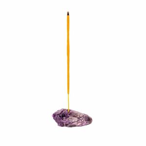 Candles N Shit: Amethyst Crystal Incense Holder