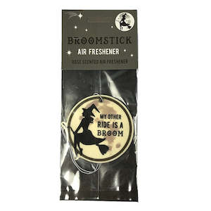 Half Evil Collection: Witches Broom Rose Air Freshener