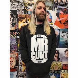 Winter Wear: Mr Cunt Mens Hoodie