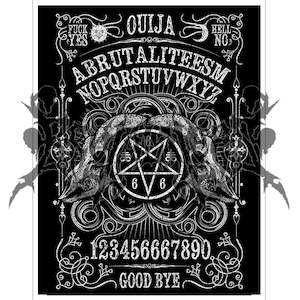 Poster Prints: Brutal Ouija Poster Print