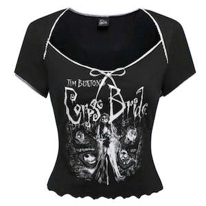 Corpse Bride Baby Doll Tee