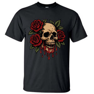 Plus Size: Blood Roses Men’s Tee