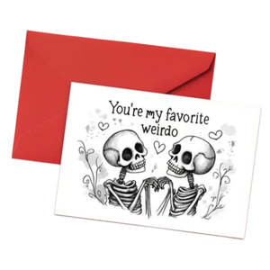Favourite Weirdo Card