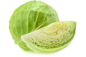 Vegetables: Locally Sourced Green Cabbage Conventional