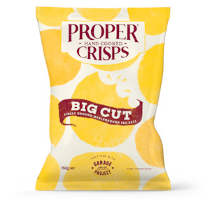 New: Proper Crisps Big Cut Sea Salt 150g