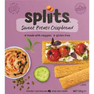 Spliits Sweet Potato Crispbread 130g