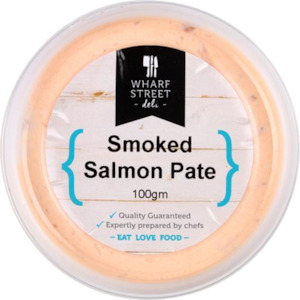 Wharf Street Smoked Salmon Pate 100g