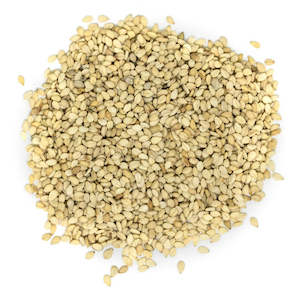 Dried Fruit Nuts Seeds: Sesame Seeds Unhulled- Organic Pre Packed 500g