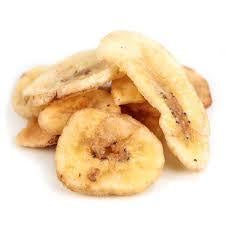 Dried Fruit Nuts Seeds: Dried Banana Chips 250g - Organic Pre Packed