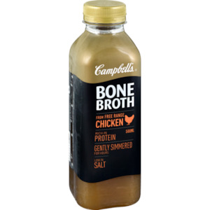 Seasonings Stocks: Campbell's Bone Broth - Chicken 500ml